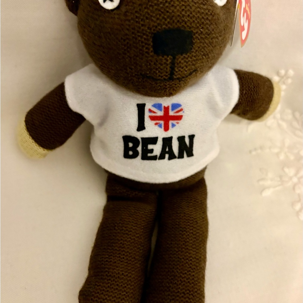 Ty Original Beanies - Mr. Bean Teddy Bear named Teddy…from the UK! - Picture 3 of 6